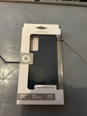 Blue Protective Impact Case for T-Mobile REVVL V+ 5G